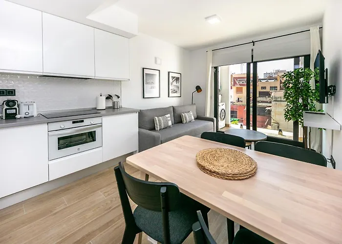 Moderno En El Centro De Apartamento